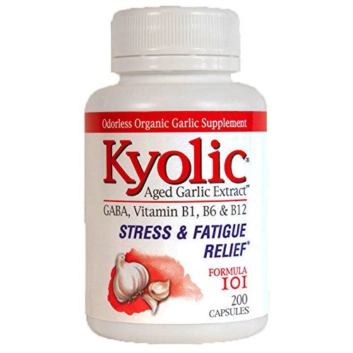 Kyolic Aged Garlic Extract Formula 101, Stress and Fatigue Relief...