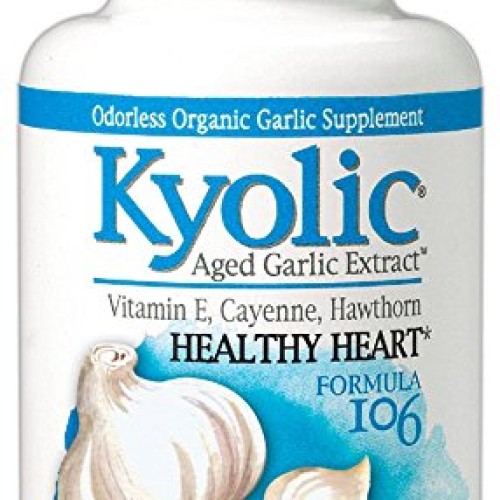Kyolic Aged Garlic Extract Formula 106 Circulation, 200 Capsules