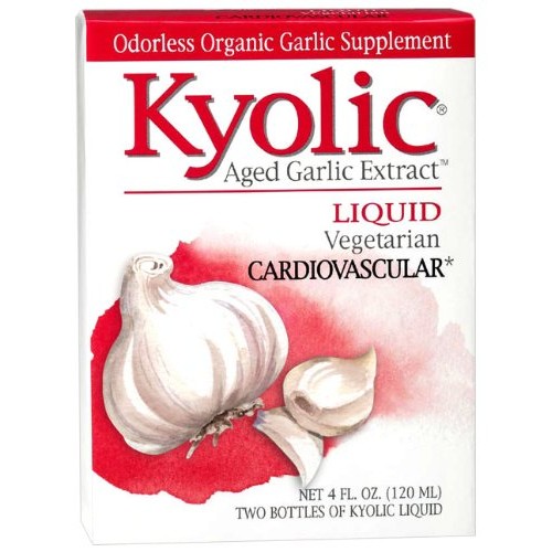Kyolic Aged Garlic Extract Liquid Vegetarian Cardiovascular Suppl...