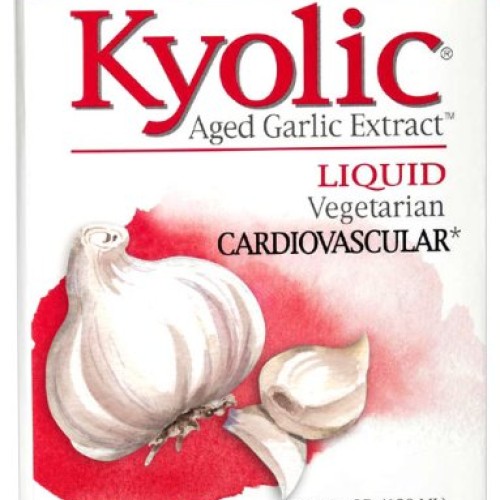 Kyolic Aged Garlic Extract Liquid Vegetarian Cardiovascular Suppl...