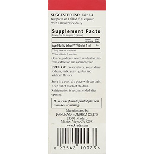 KYOLIC Liquid - Plain - 4 oz - Liquidincluds 2 pack of 2 oz bottle