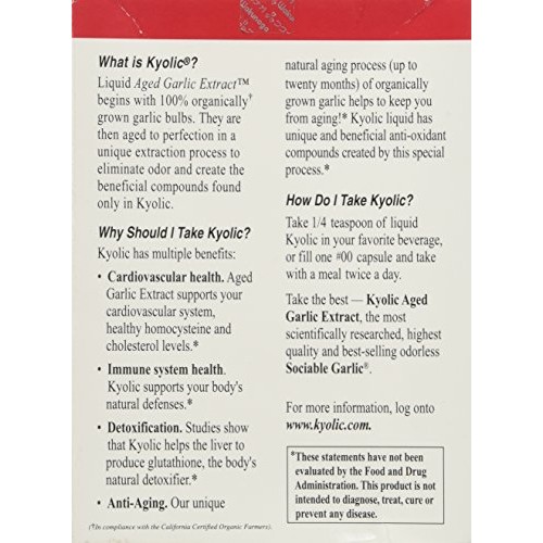 KYOLIC Liquid - Plain - 4 oz - Liquidincluds 2 pack of 2 oz bottle