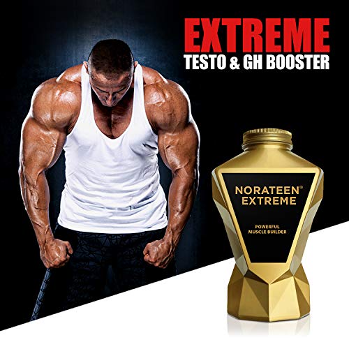 LA MUSCLE Norateen Extreme - Daily Muscle Building Mass Weight Ga...