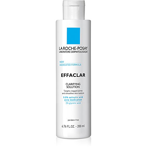 La Roche-Posay Effaclar Clarifying Solution Acne Toner with Salic...