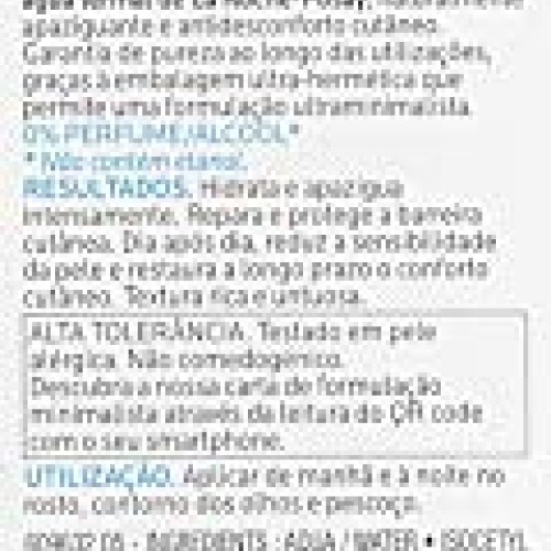 La Roche-Posay Toleriane Ultra Sensitive Skin Face Moisturizer In...