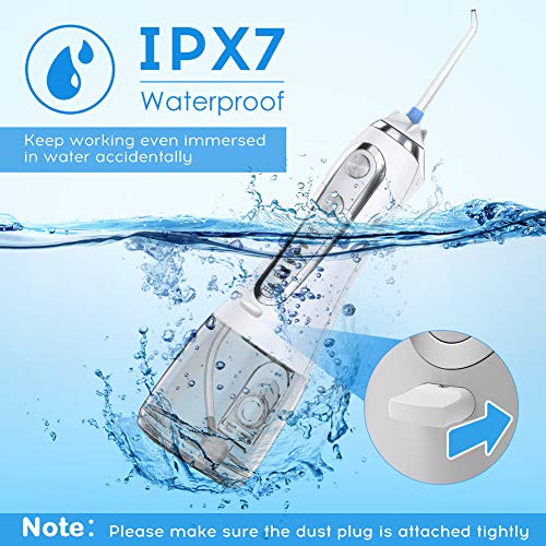 Water Flosser Cordless for Teeth, Water Flossers Teeth Cleaner, 5...