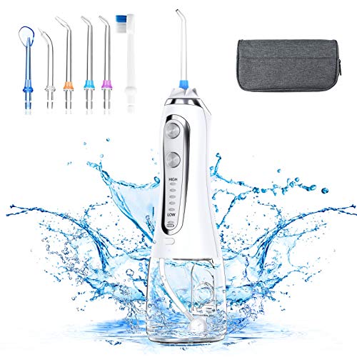 Water Flosser Cordless for Teeth, Water Flossers Teeth Cleaner, 5...