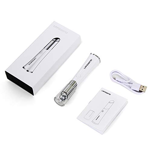 LANDWIND Eye Massager, Ionic Eyes Facial Heated Massager Wand wit...