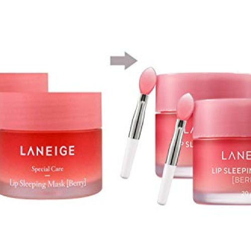 Laneige Lip Sleeping Mask 0.71oz Berry 40g 20g x 2
