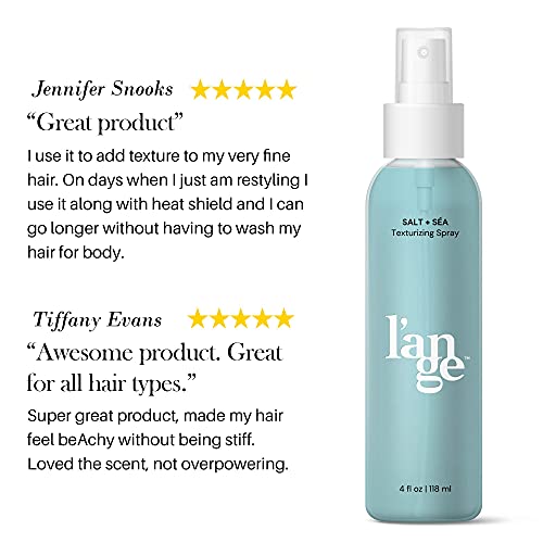 Lange Hair Sea Salt Spray for Hair | Salt and Séa Hair Texturizi...