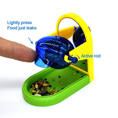 LANGM Parrot Foraging Toy, Creative Bird Toys & Feeders, Bird Bor...