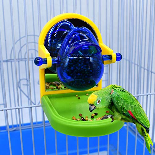 LANGM Parrot Foraging Toy, Creative Bird Toys & Feeders, Bird Bor...