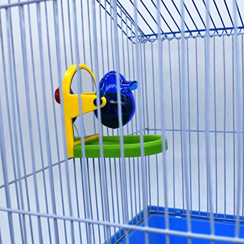 LANGM Parrot Foraging Toy, Creative Bird Toys & Feeders, Bird Bor...