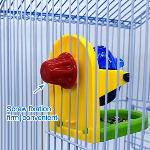 LANGM Parrot Foraging Toy, Creative Bird Toys & Feeders, Bird Bor...