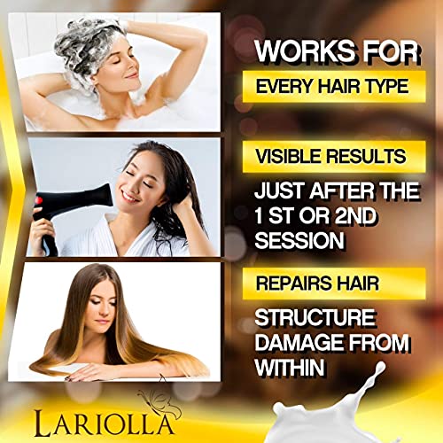 Keratin Hair Mask - Repairs Dry & Damaged Hair - Professional Ker...