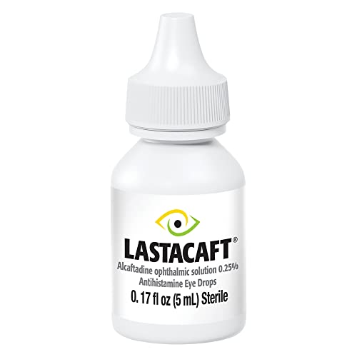 Lastacaft Once Daily Eye Allergy Itch Relief Drops, 60 Day Supply...
