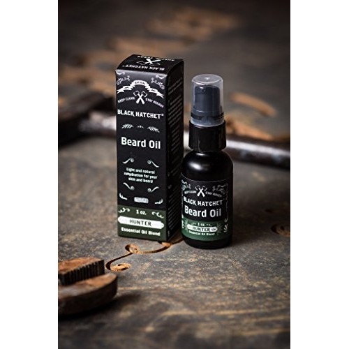 BLACK HATCHET- Beard Oil for Men Growth – Beard Growth Oil for Me...