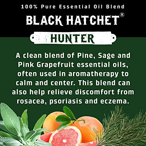 BLACK HATCHET- Beard Oil for Men Growth – Beard Growth Oil for Me...
