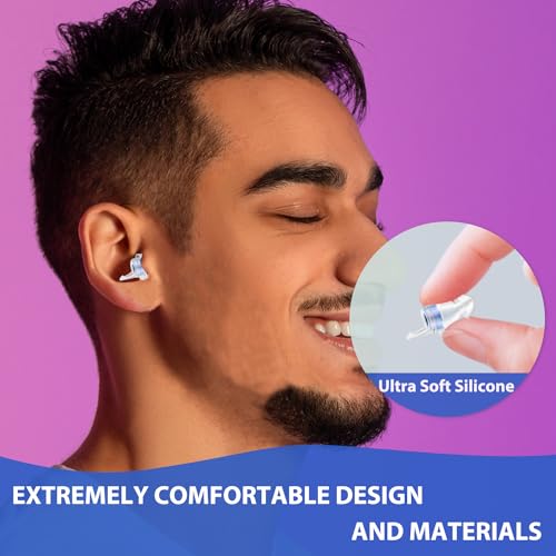 Laudexua High Fidelity Concert Ear Plugs, 2 Pairs Ear Protection ...