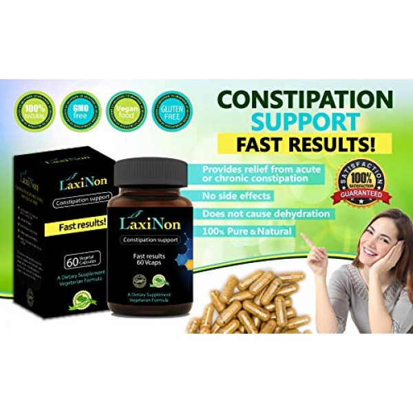 Natural Laxative Herbal Cure for Acute and Chronic Constipation R...