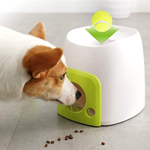 Dog Toy Tennis Ball Launcher, Automatic Tennis Ball Launcher for ...