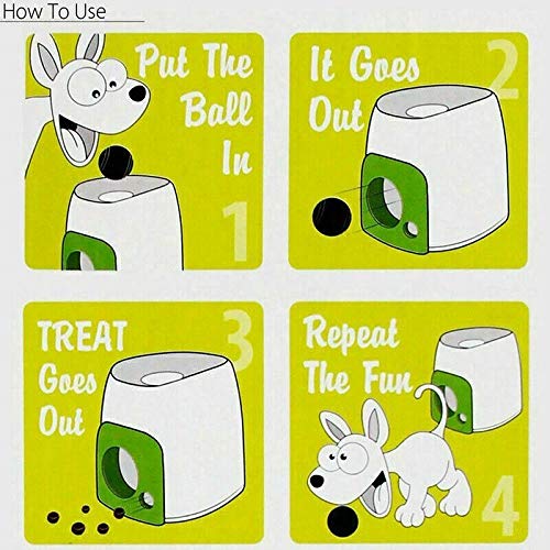 Dog Toy Tennis Ball Launcher, Automatic Tennis Ball Launcher for ...