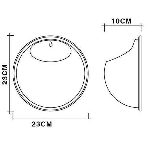 Wall Fish Bubble Hanging Glass Terrarium Container Flower Vase fo...