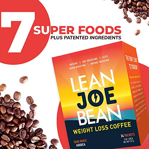 Lean Joe Bean Instant Keto Coffee | Detox Dark Roast Arabica Blen...