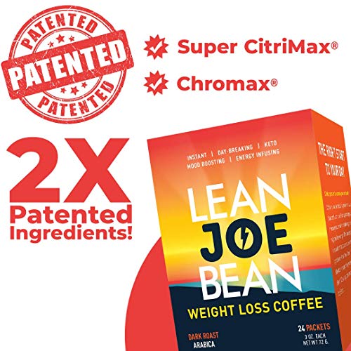 Lean Joe Bean Instant Keto Coffee | Detox Dark Roast Arabica Blen...