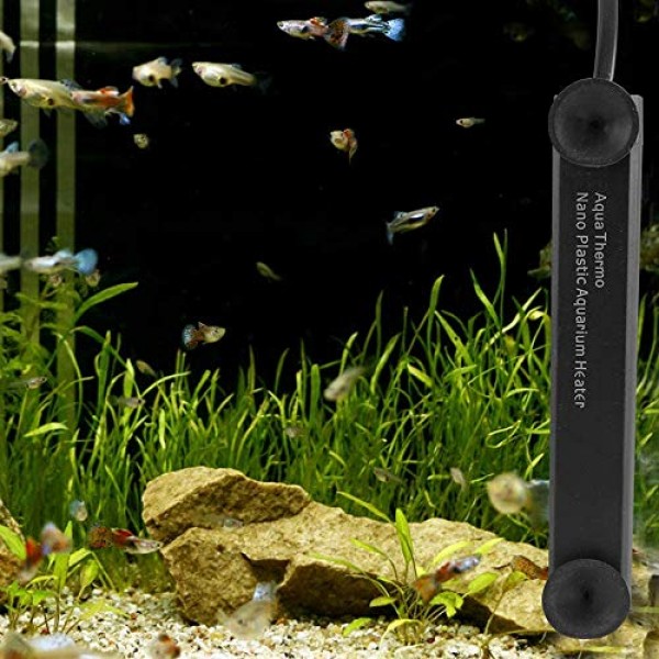LEDGLE Submersible Aquarium Heater with Thermometer, Fish Tank He...