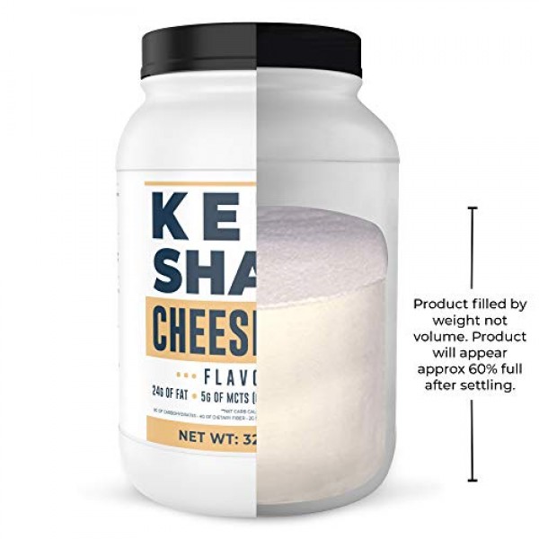 Cheesecake Keto Meal Replacement Shake [2lbs] - Low Carb Keto Pro...
