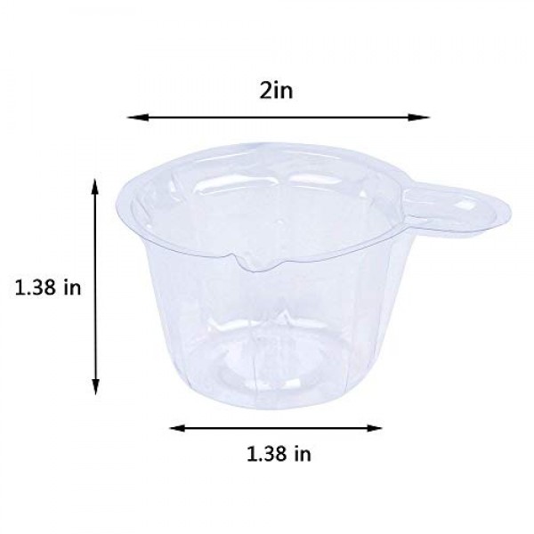 120 Pcs 40ml Urine Cups Plastic Disposable Easy to Collect Urine ...