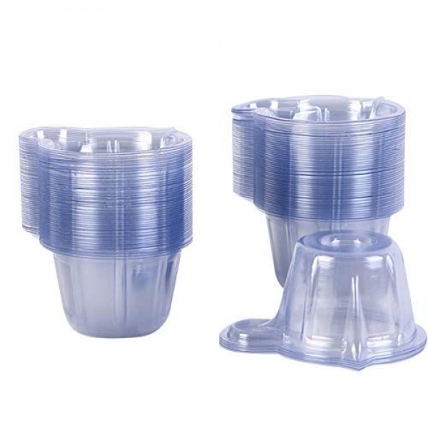 120 Pcs 40ml Urine Cups Plastic Disposable Easy to Collect Urine ...