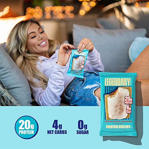 Legendary Foods 20 gr Protein Pastry - Low Carb Tasty Protein Bar...