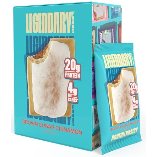 Legendary Foods 20 gr Protein Pastry - Low Carb Tasty Protein Bar...