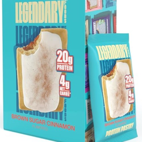 Legendary Foods 20 gr Protein Pastry - Low Carb Tasty Protein Bar...