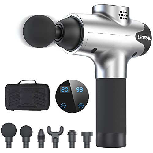 Massage Gun for Athletes, Portable Body Muscle Massager Professio...