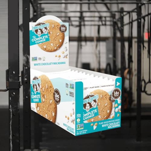 Lenny & Larrys The Complete Cookie, White Chocolaty Macadamia, S...