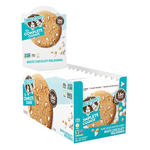 Lenny & Larrys The Complete Cookie, White Chocolaty Macadamia, S...