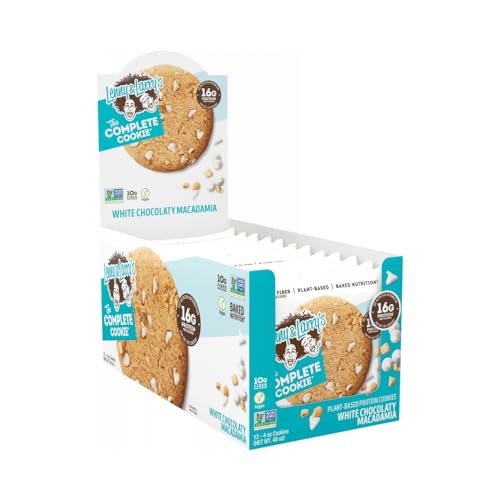 Lenny & Larrys The Complete Cookie, White Chocolaty Macadamia, S...