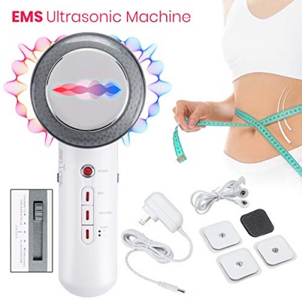 3 in 1 EMS Infrared Massager for Weight Blue and Red LED Light Th...