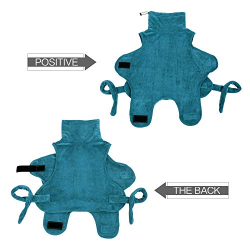 LIANZIMAU Dog Bathrobe Towel Gown Ultra Light Luxury Soft Super A...
