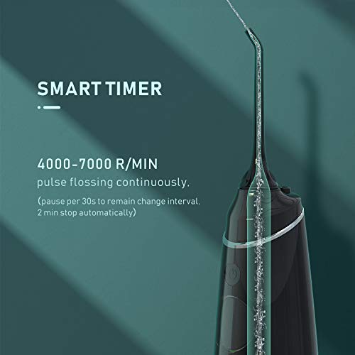 Liberex FC2660 Cordless Water Flosser - 4 Modes Portable Oral Irr...