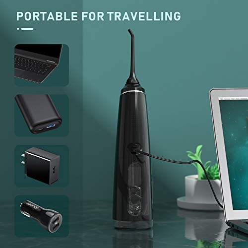 Liberex FC2660 Cordless Water Flosser - 4 Modes Portable Oral Irr...