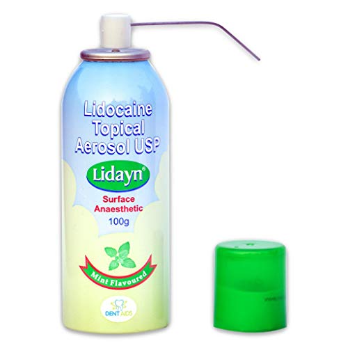 Lidyn 15% Lido Topical Numbing Spray for Dental Tattoo Pack of 2