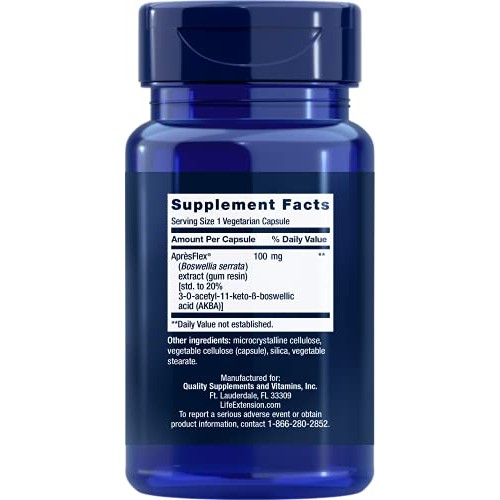 Life Extension 5-LOX Inhibitor with AprèsFlex - Joint Health Supp...