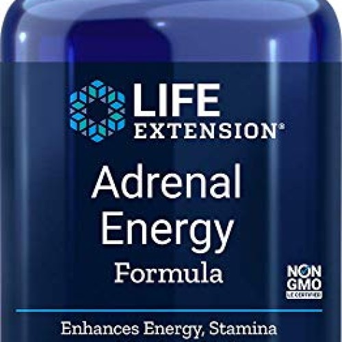 Life Extension Adrenal Energy Formula, 120 Vegetarian Capsules