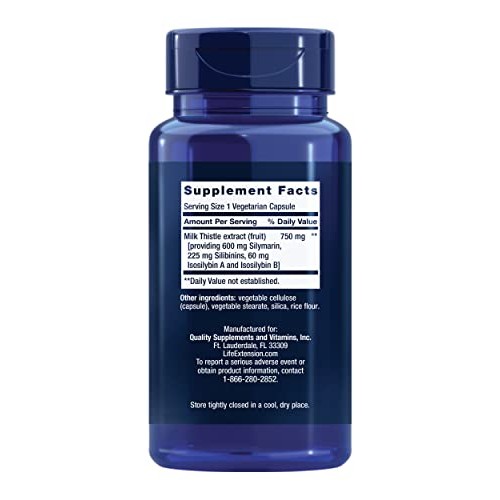 Life Extension Advanced Milk Thistle - Milk Thistle Extract Suppl...