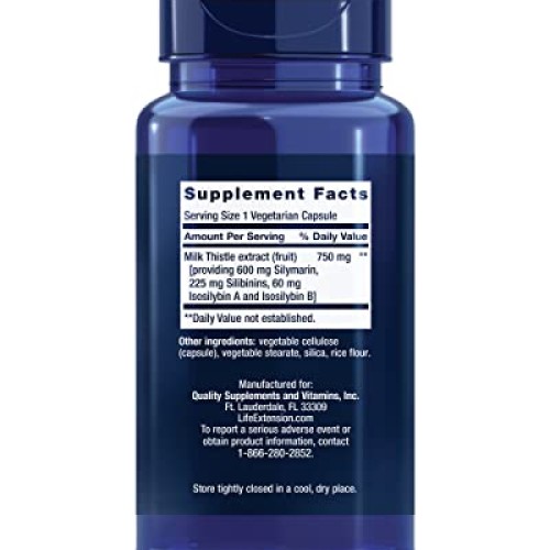 Life Extension Advanced Milk Thistle - Milk Thistle Extract Suppl...