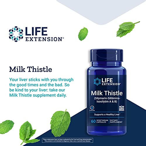 Life Extension Advanced Milk Thistle - Milk Thistle Extract Suppl...